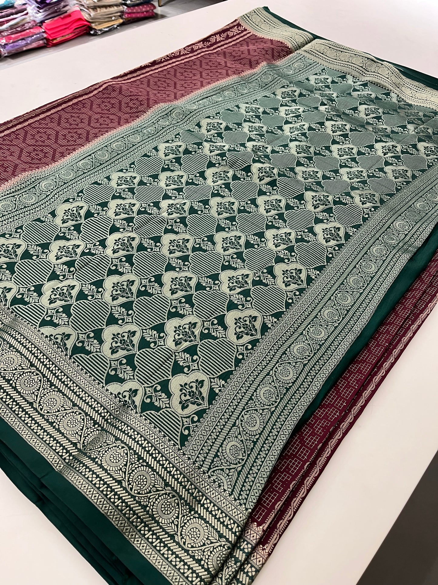 Crepe Fancy Saree