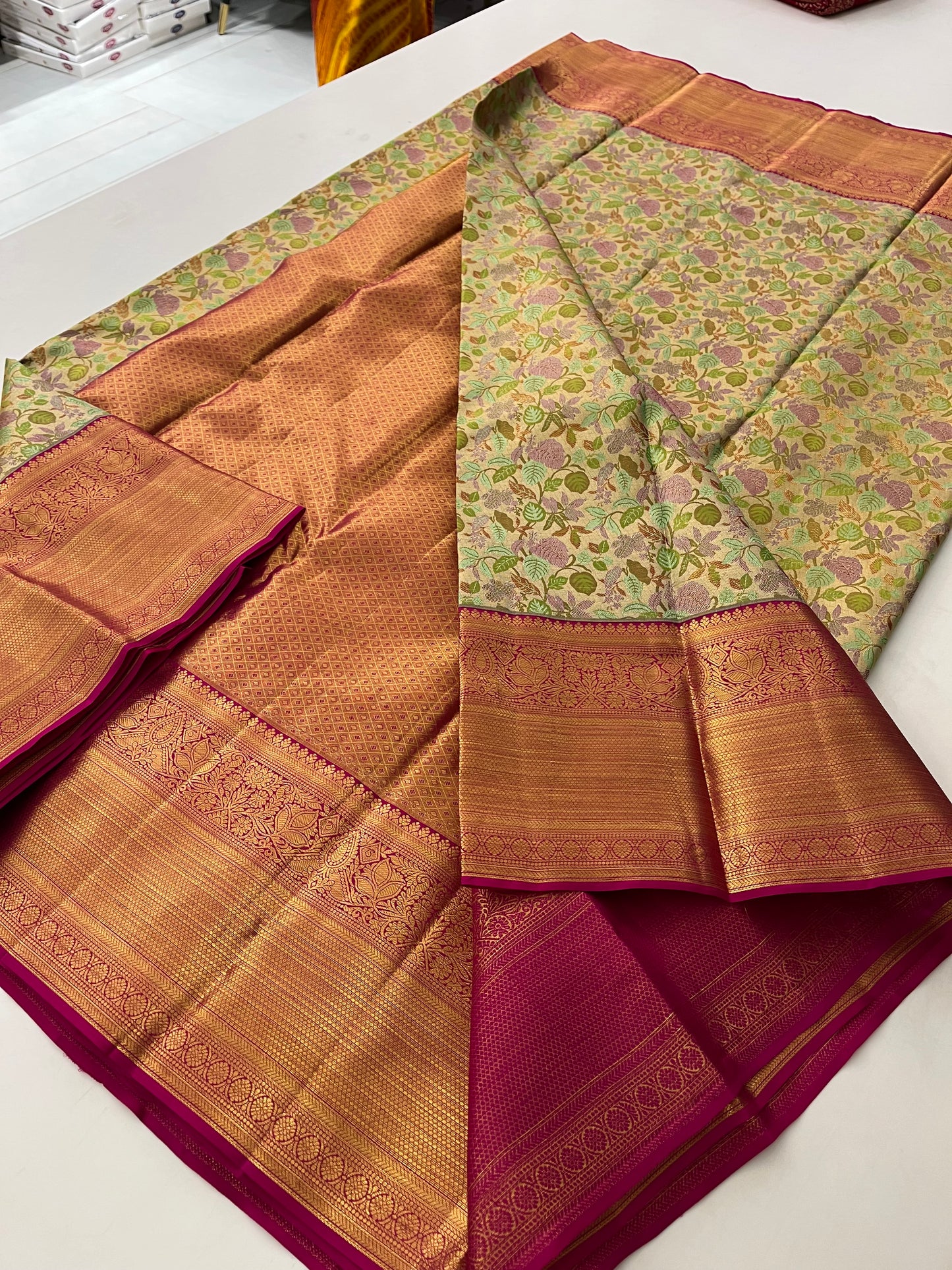 Pure Kanchi Silk Saree