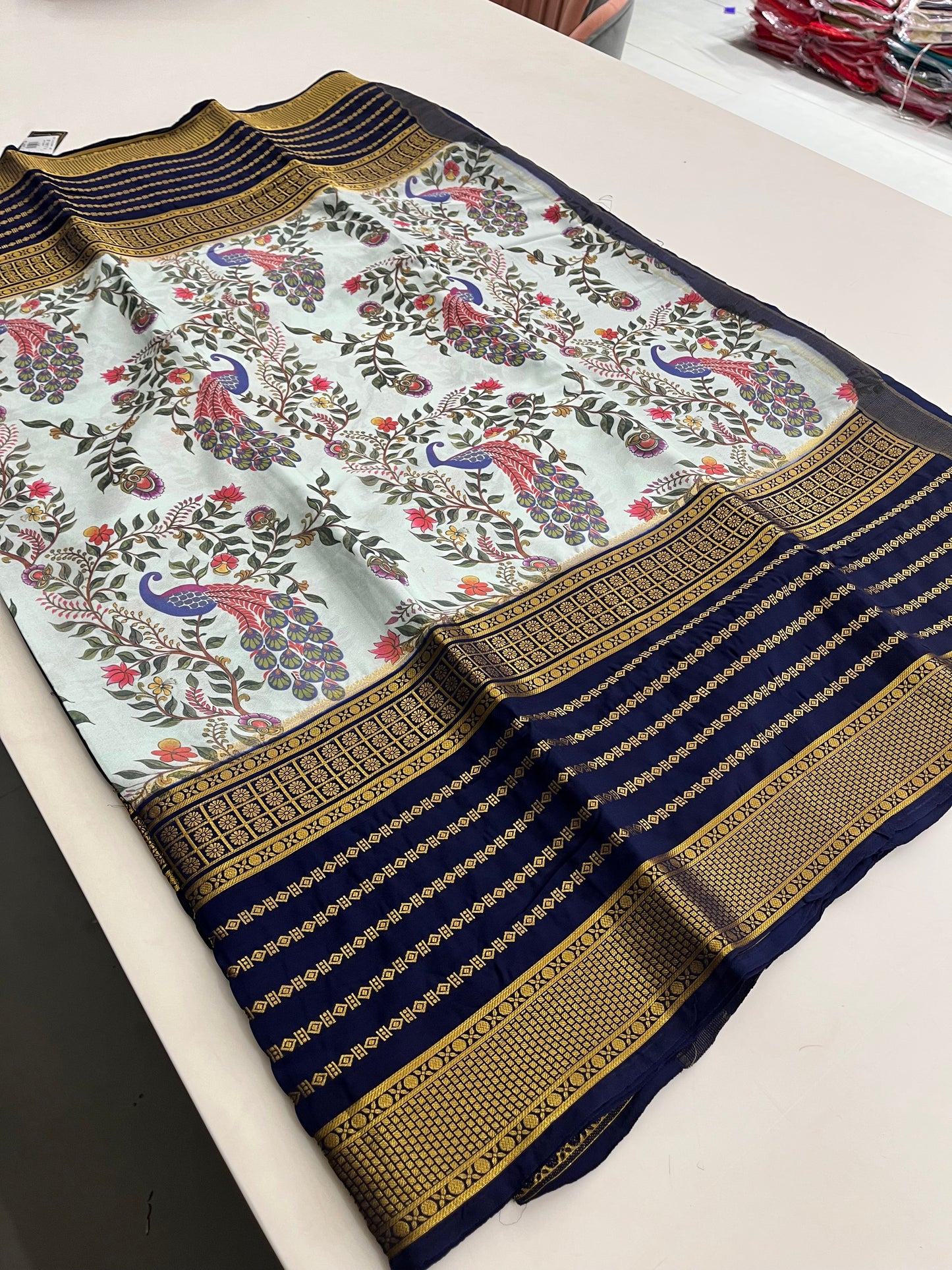 M8-Mysore silk semi