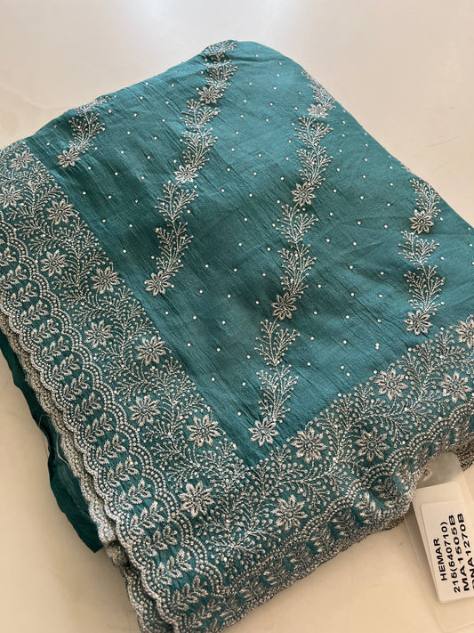 Tussar Work fancy saree-1016
