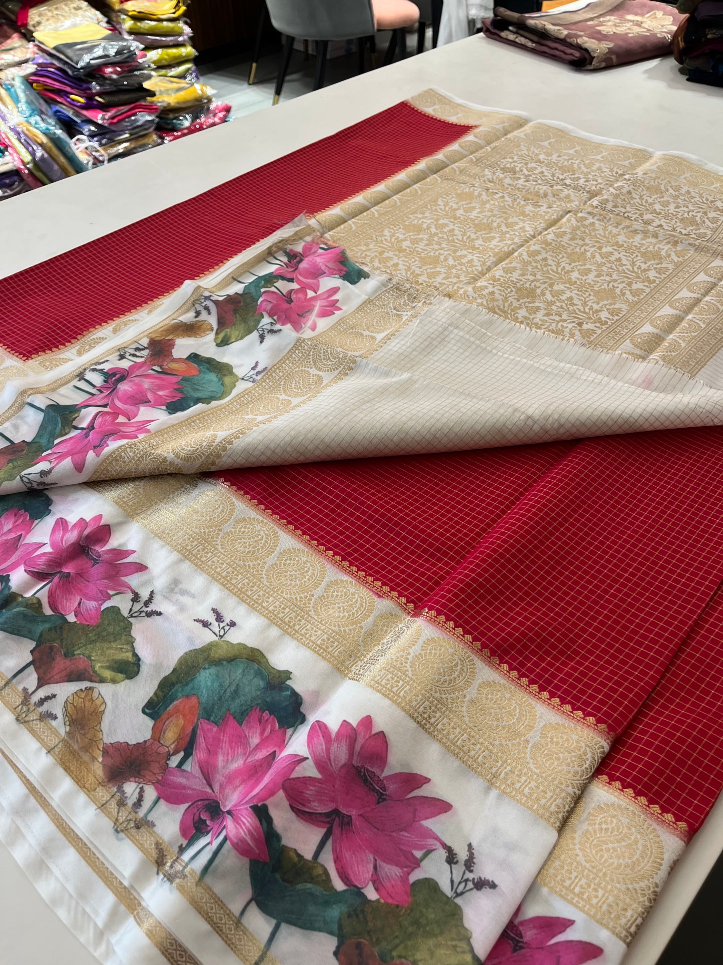 Designer crape Fancy
