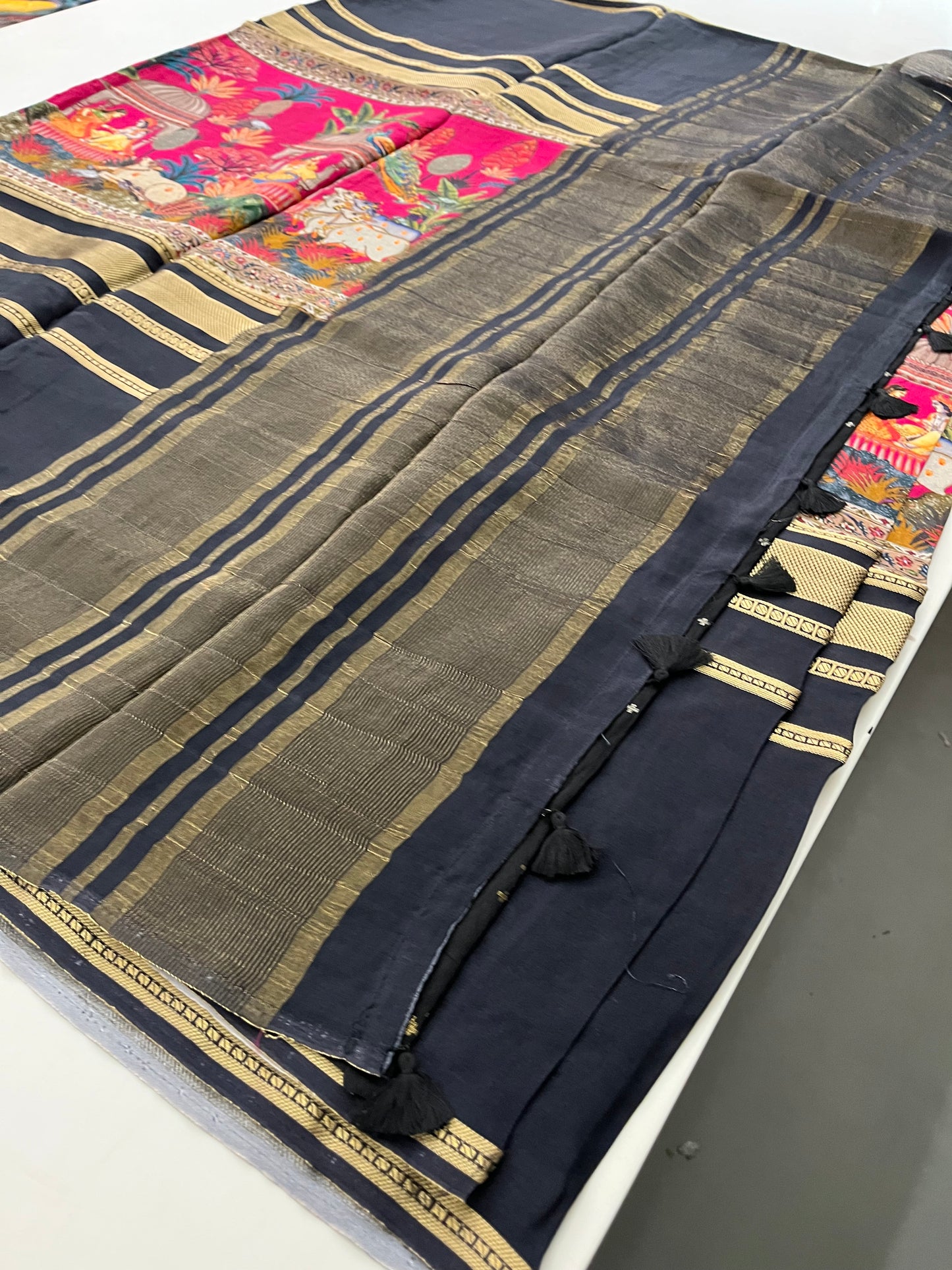 Designer Printed Crape