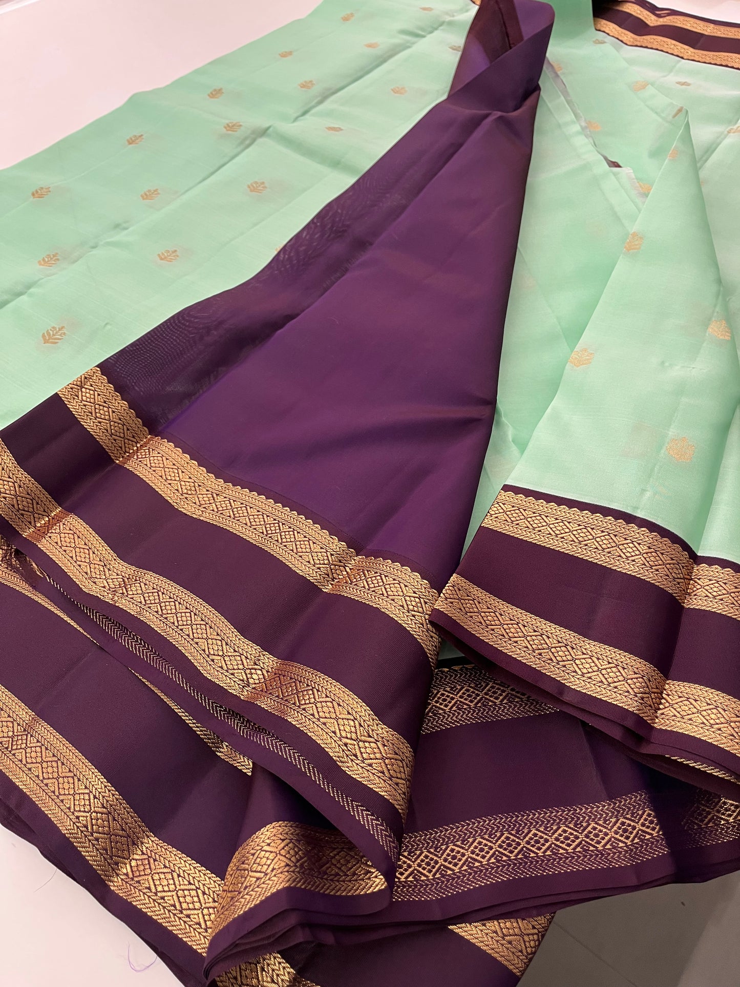 Pure Kanchipuram silk saree with silk mark certified