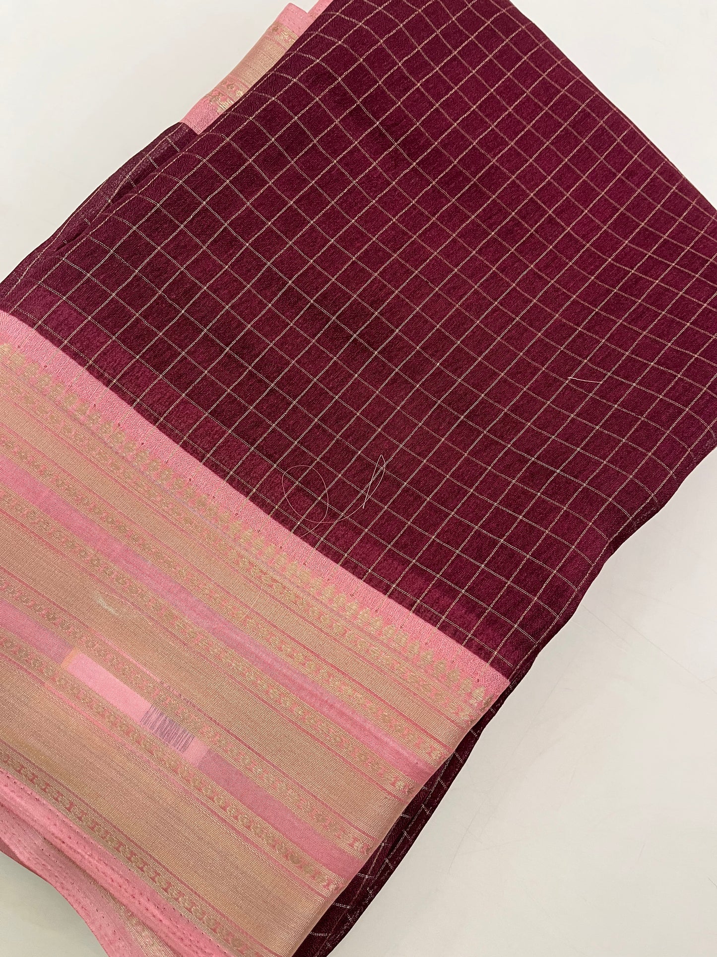 Crepe Chiffon Saree