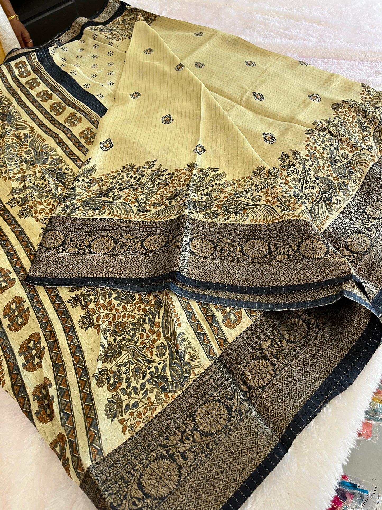 Tussar fancy-109