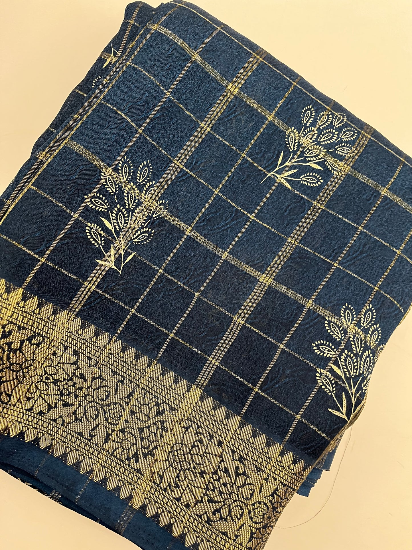 Ju4 Tussar Chiffon
