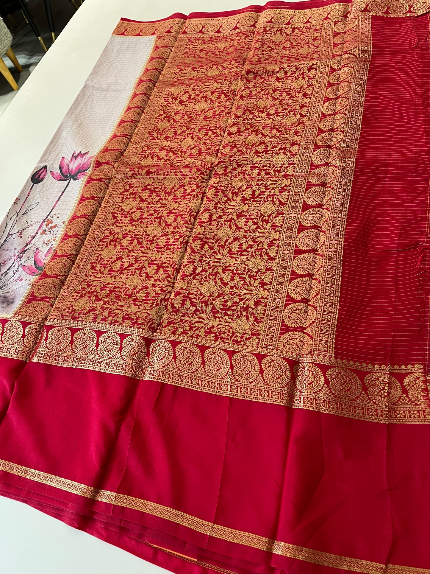 Designer crape fancy