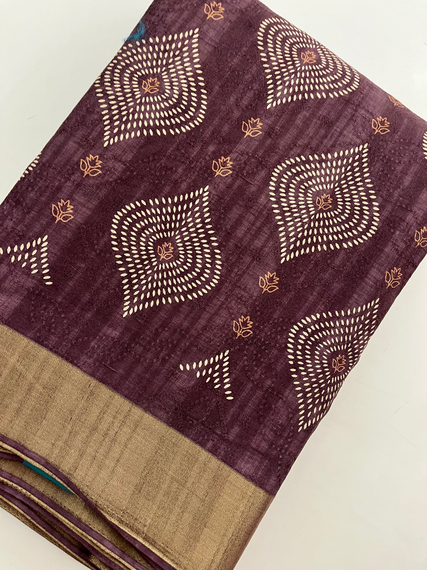 Ju11 Tussar Chiffon