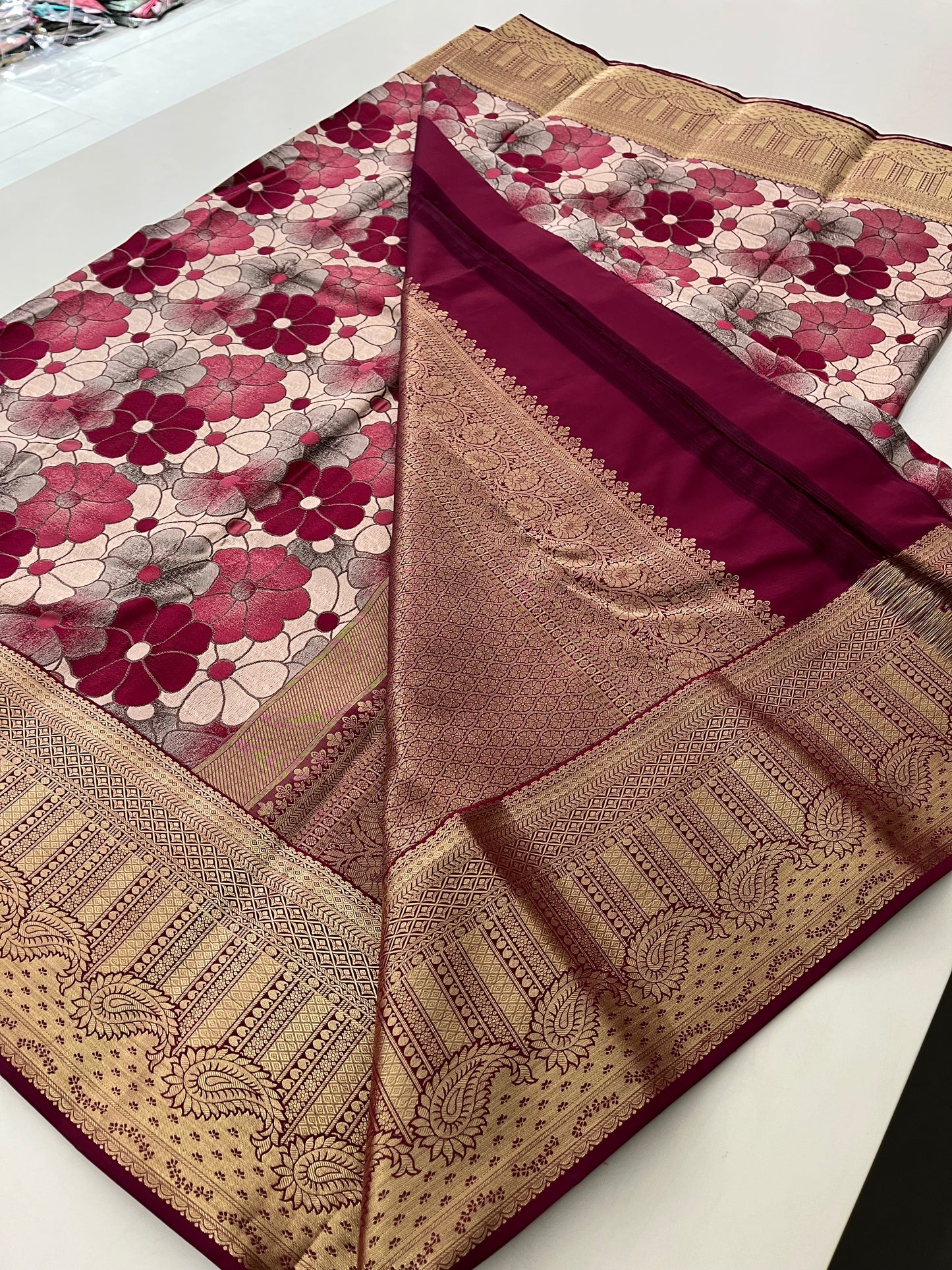 Pure Designer Silk Saree