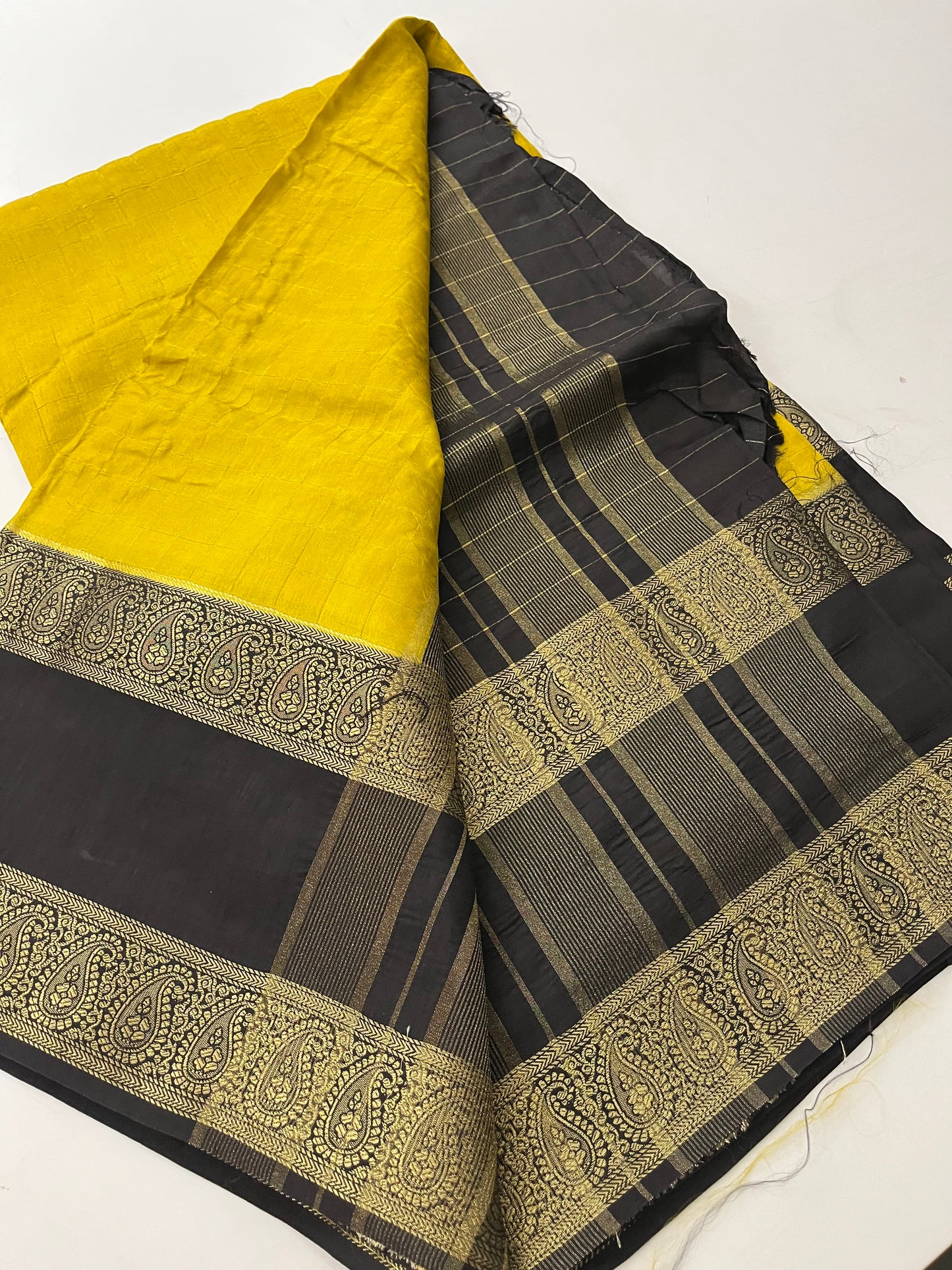 Dupion silk saree