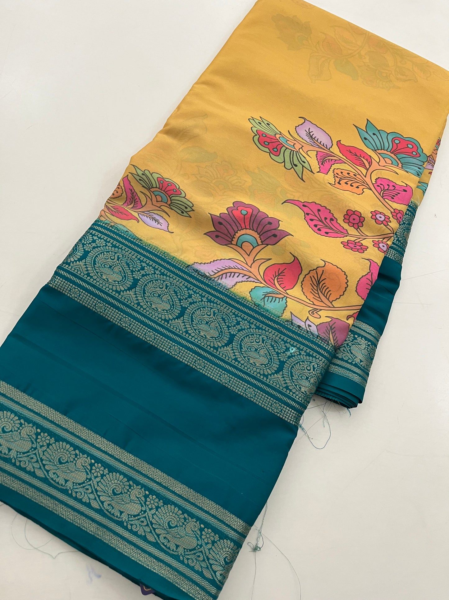Ju10 Printed Semi Mysore Silk