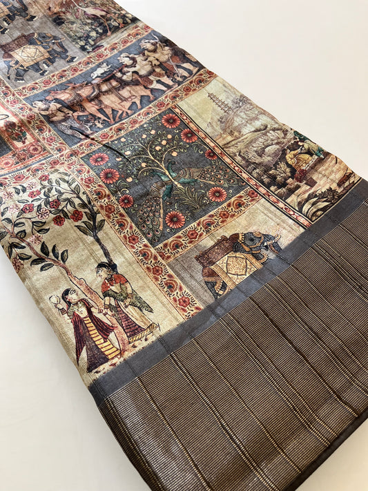 Designer Tussar Fancy