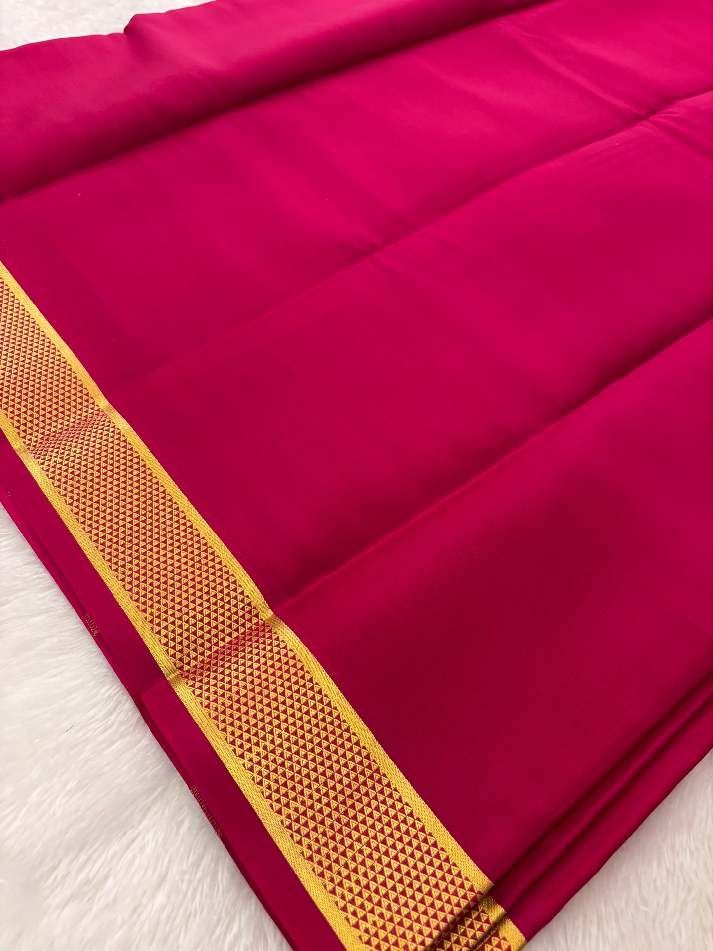 80GSM pure Mysore crape silk