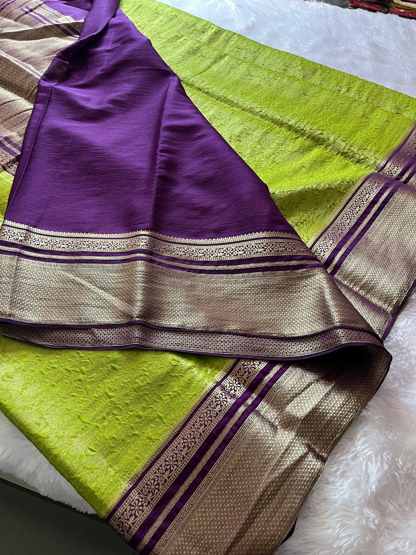 Banarasi Brocade soft silk