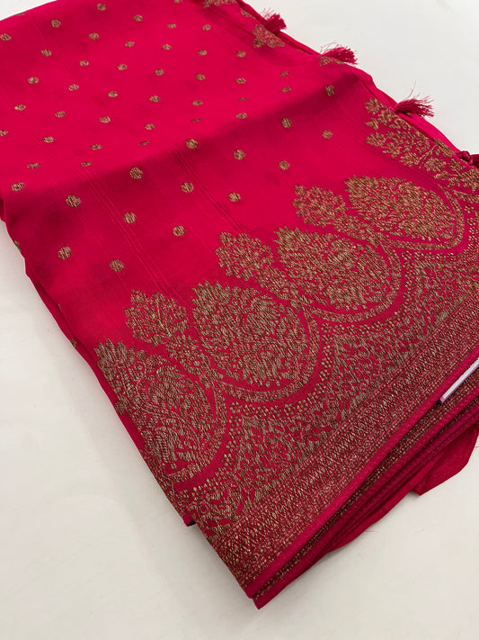 Designer jute silk
