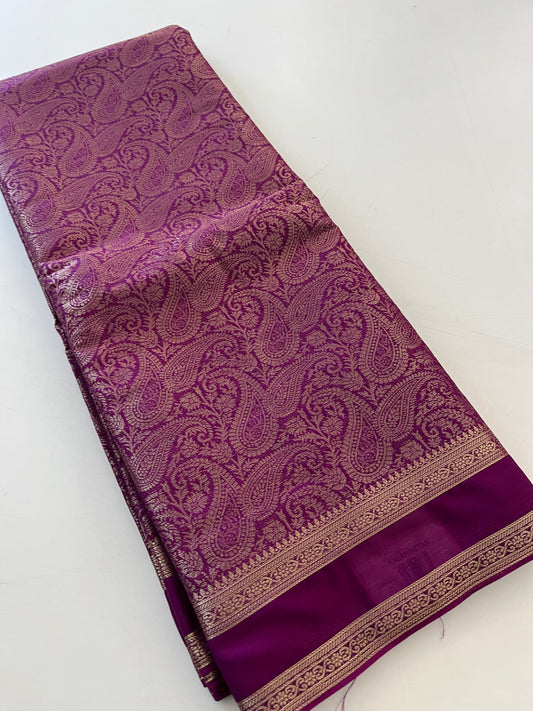 Banarasi brocade soft silk