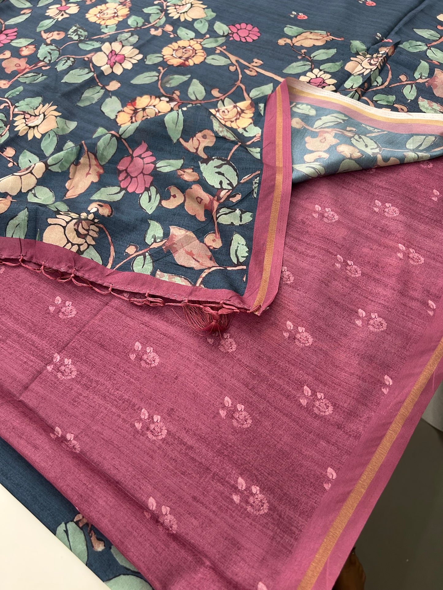 Tussar Printed Saree-M23