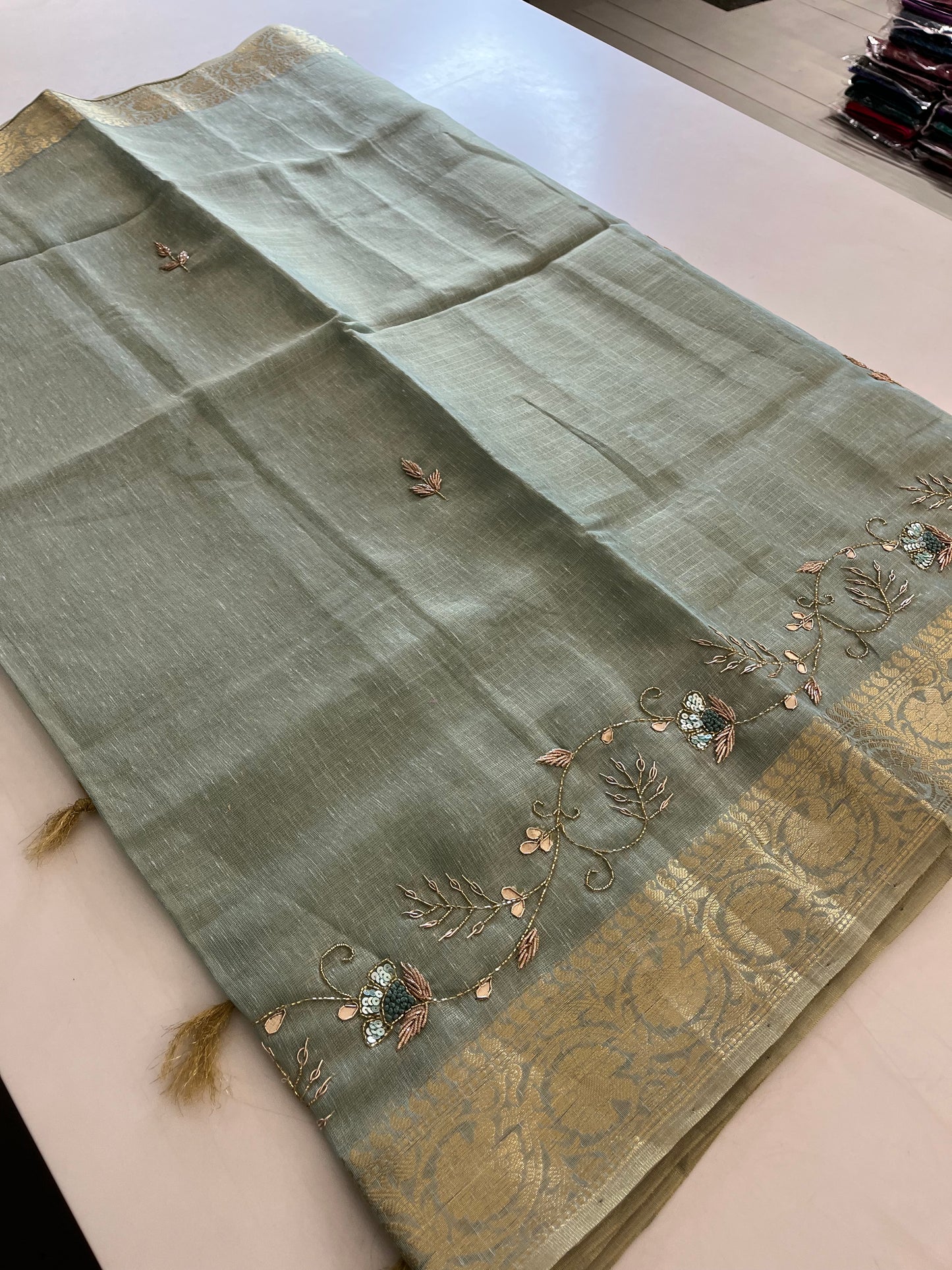 Jaipuri Soft cotton full embroidery Designer