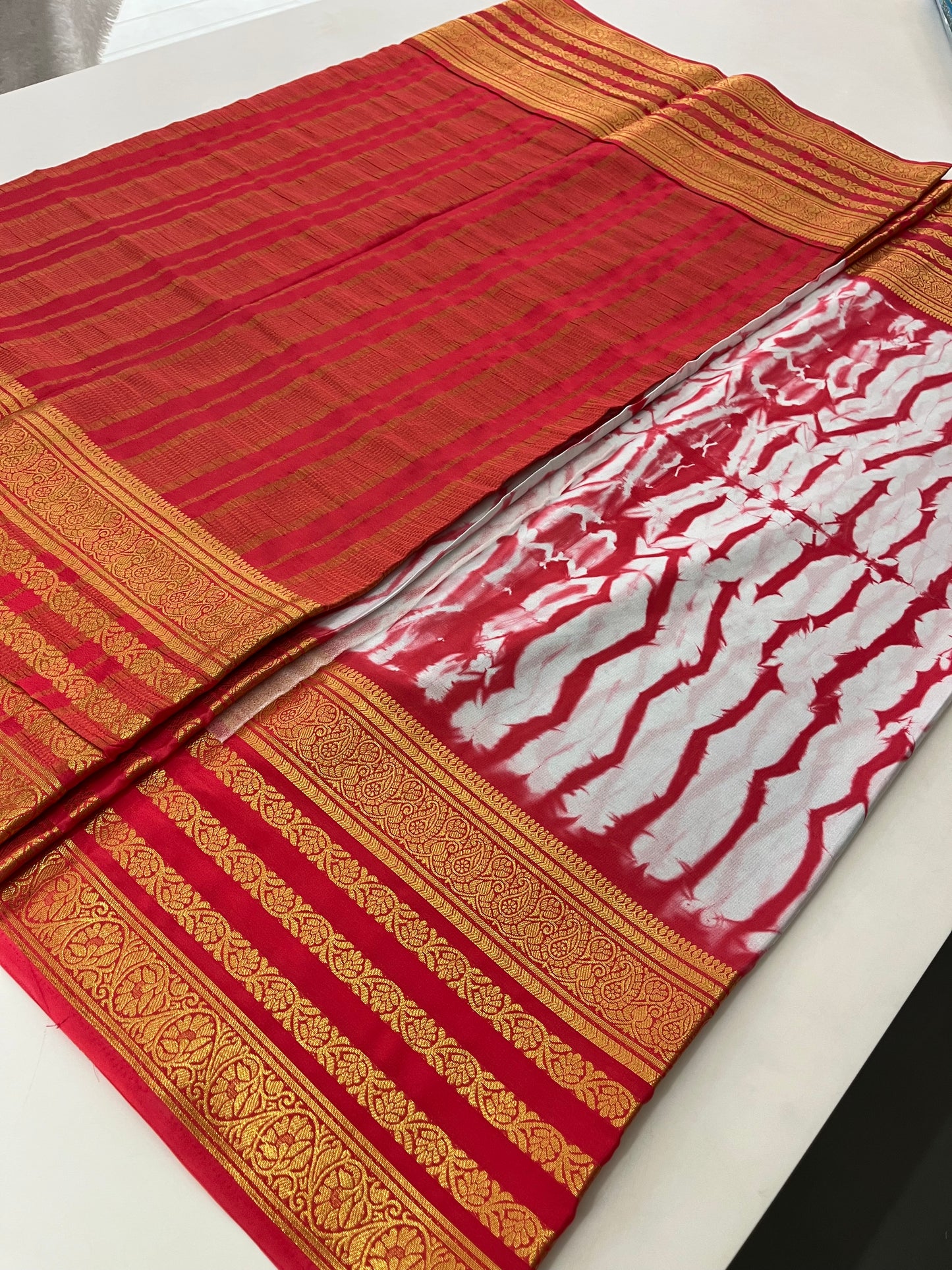Premium Tyedye Crepe Silk