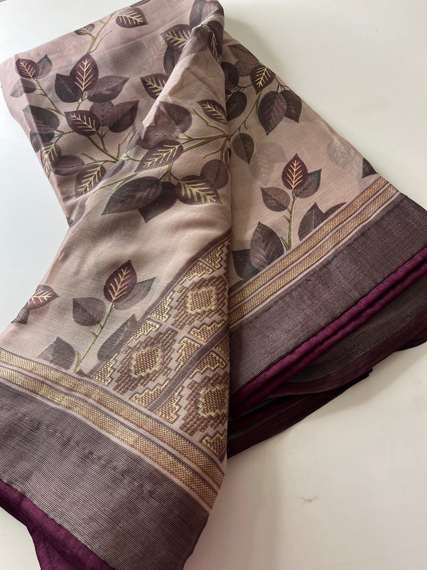 Printed Brosso Saree