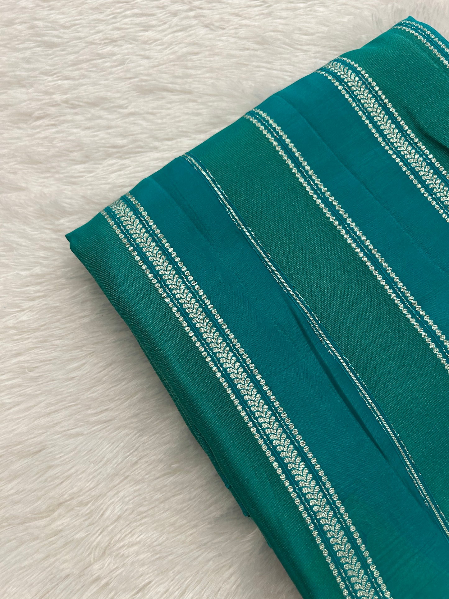 DESIGNER PARTYWEAR SAREE WITH CONTRAST BLOUSE-SAPPHIRE BLUE X BABY PINK