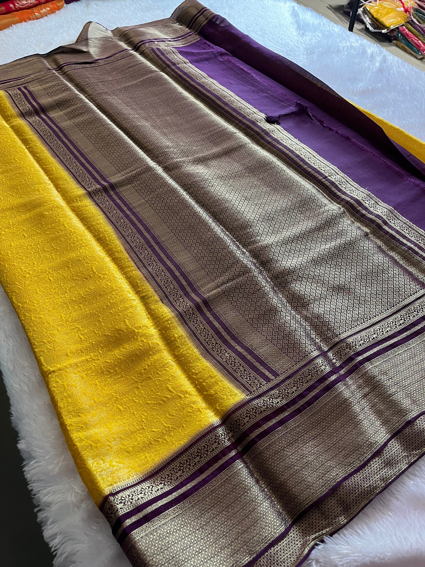 Banarasi Brocade soft silk
