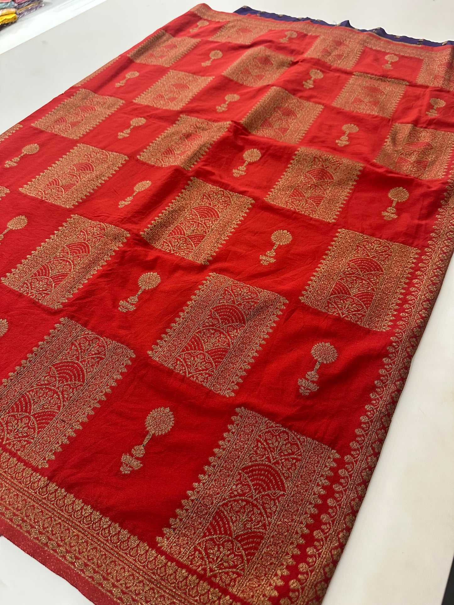 Kalamkari Tussar Printed-M26