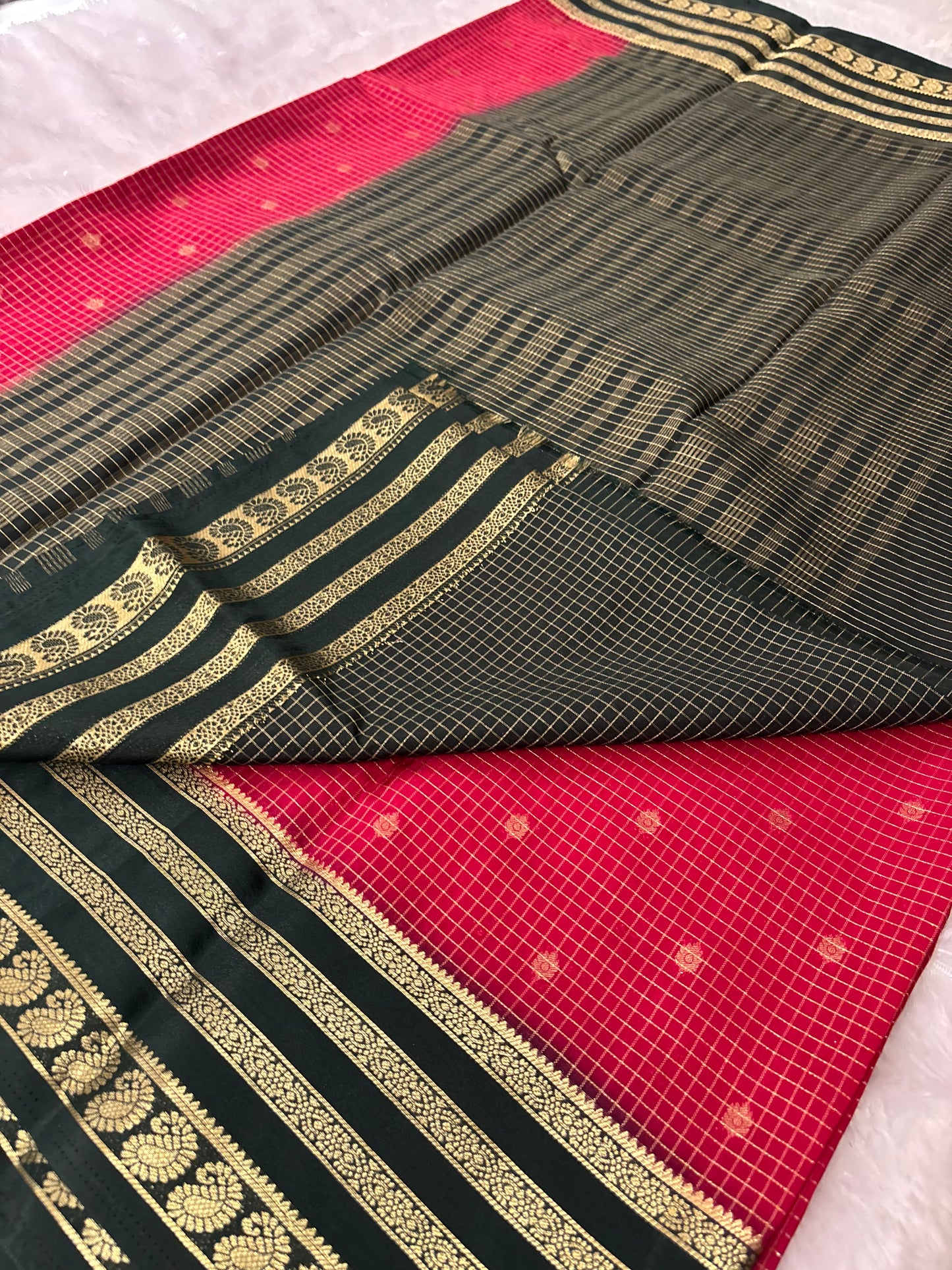 Semi Mysore Silk-M18