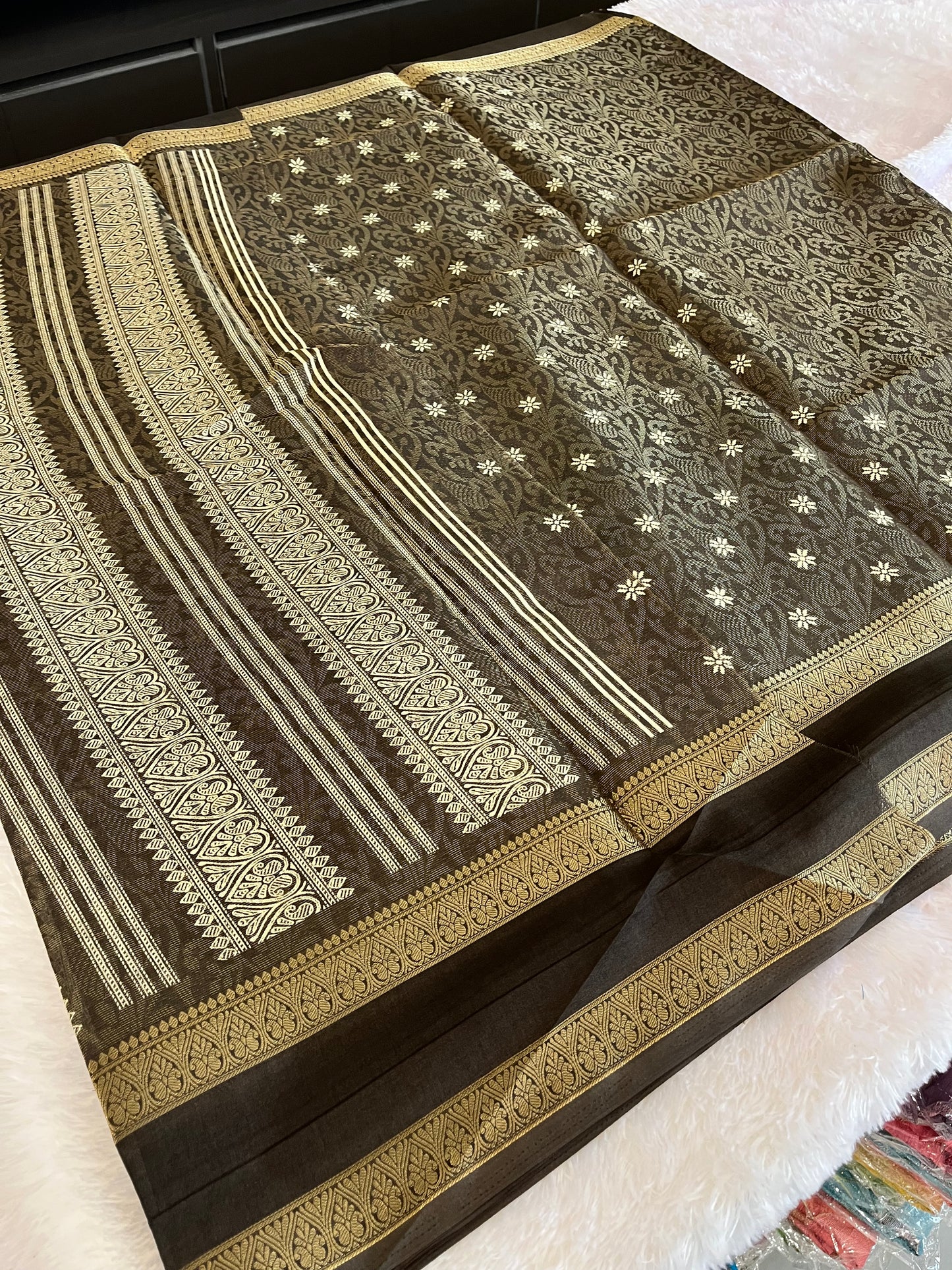 Brocade chiffon