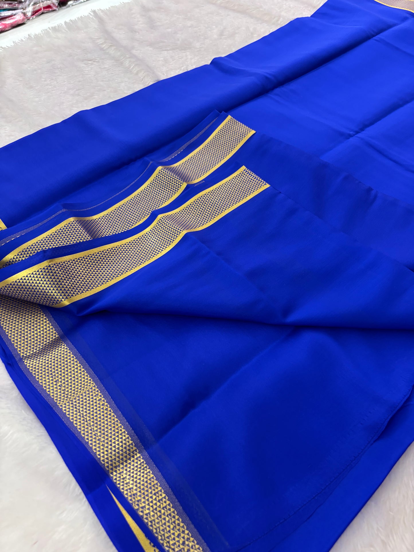 80GSM pure Mysore crape silk