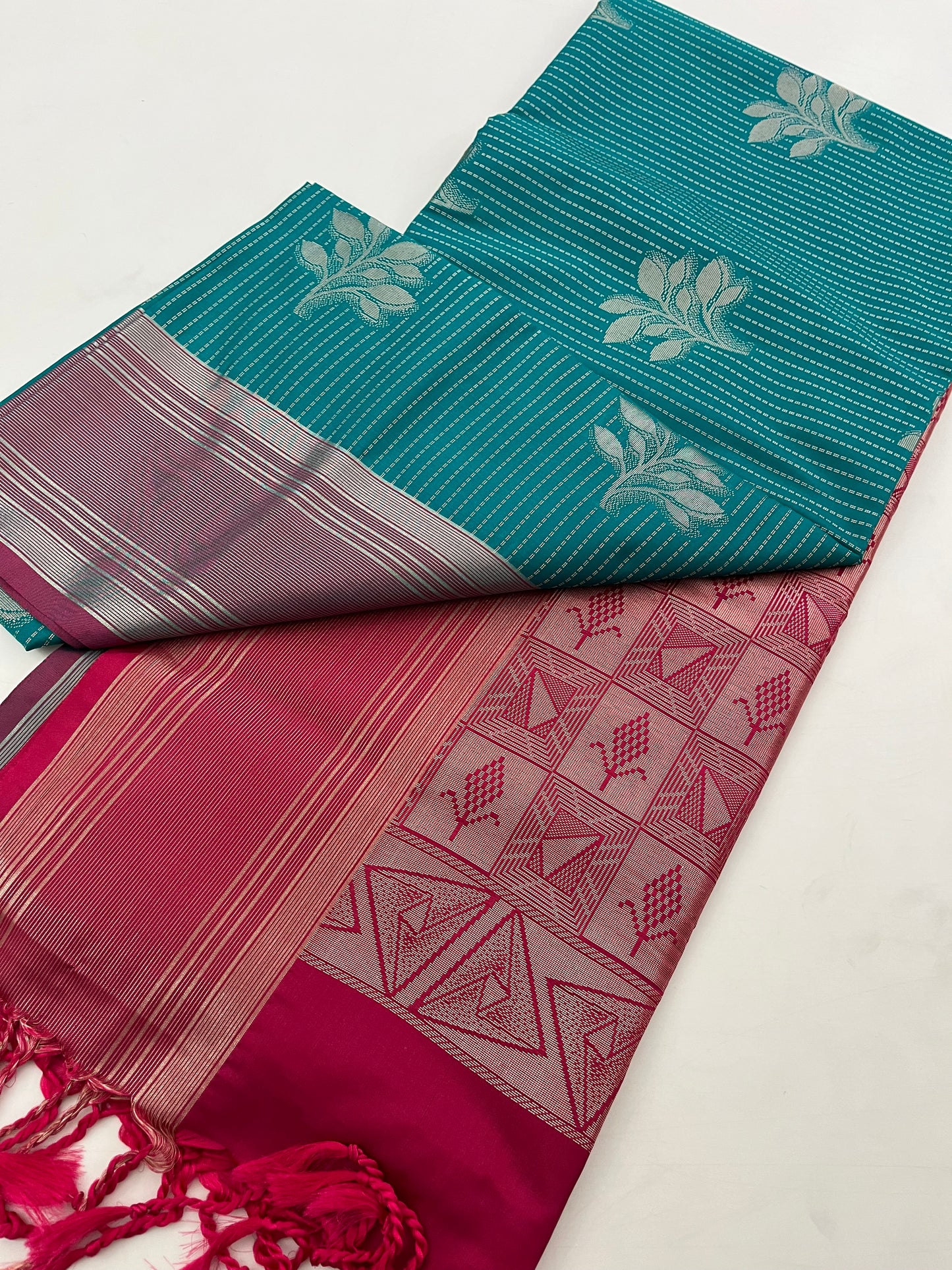 Semi Kanchi Silk Saree