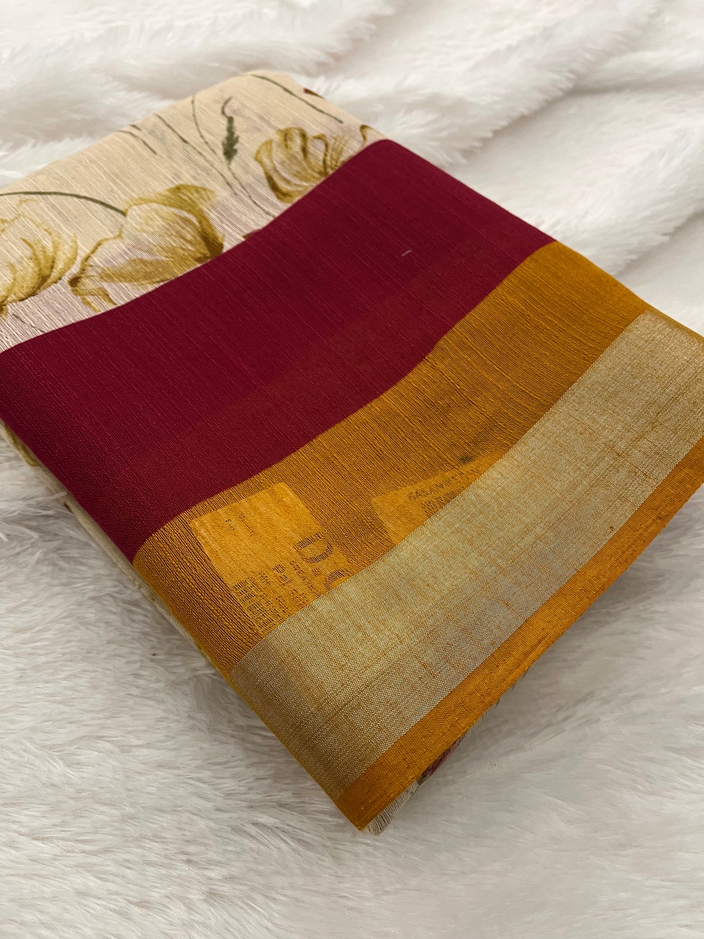 M10 linen chiffon