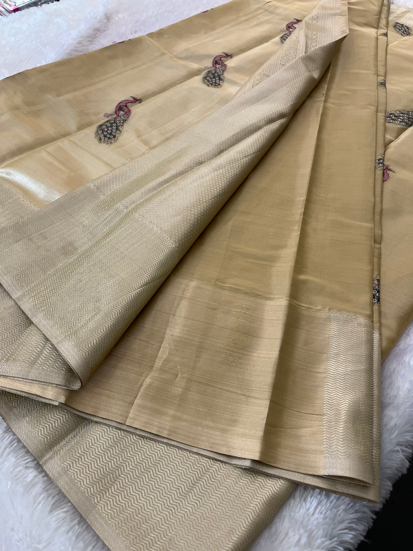 Semi tissue silk
