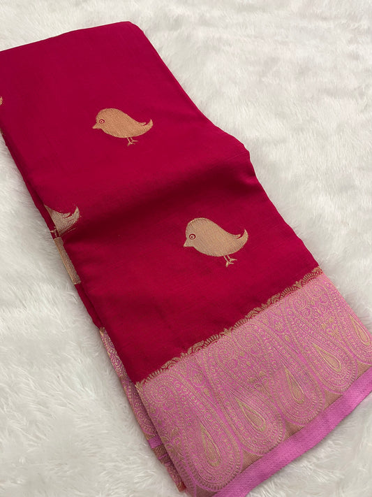 Crape Sparrow Buttas Fancy -F8