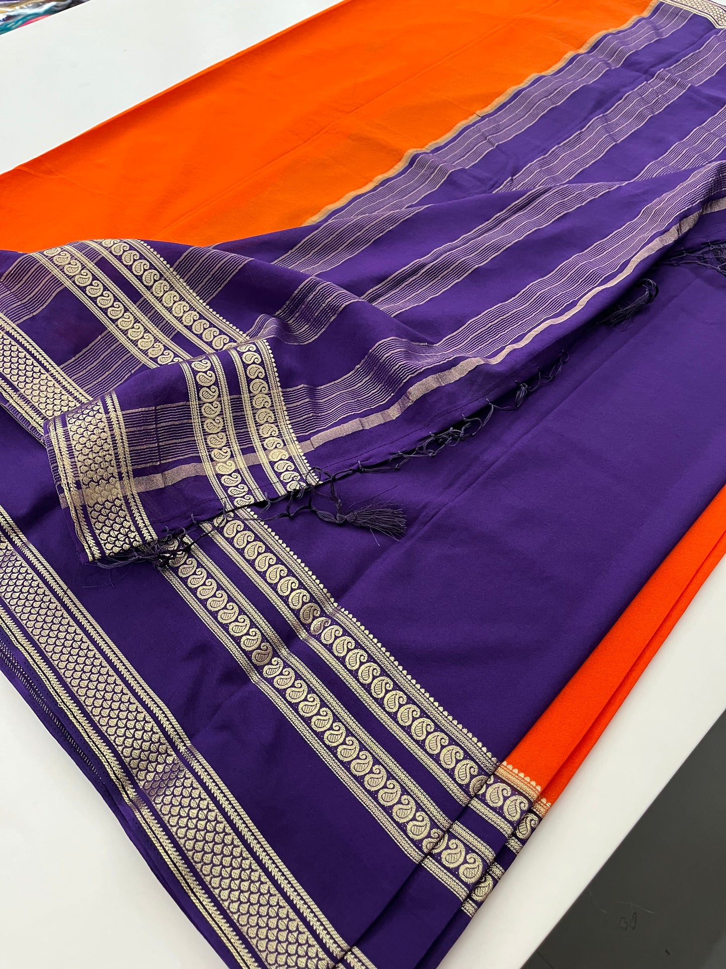 Premium Crape Banarasi