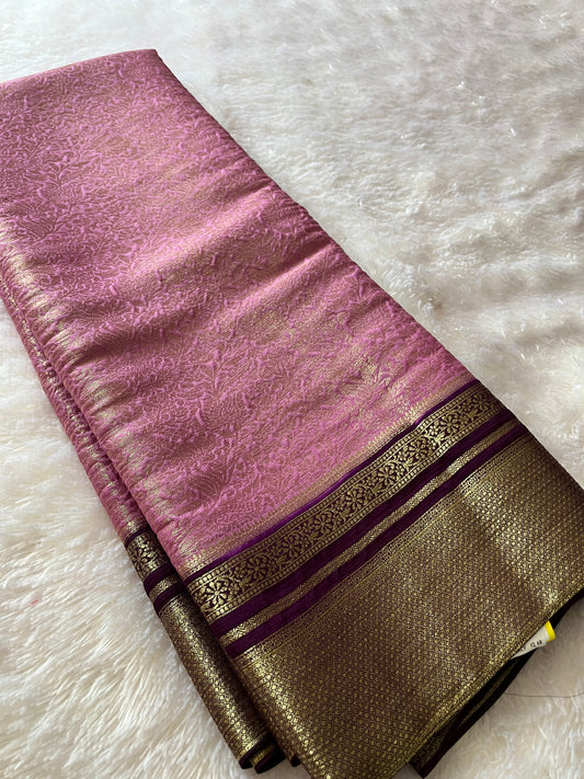 Banarasi Brocade soft silk