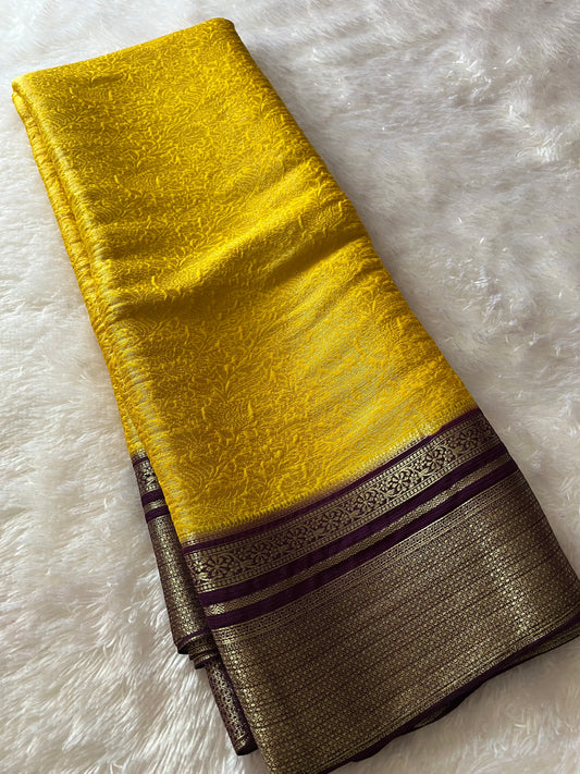 Banarasi Brocade soft silk