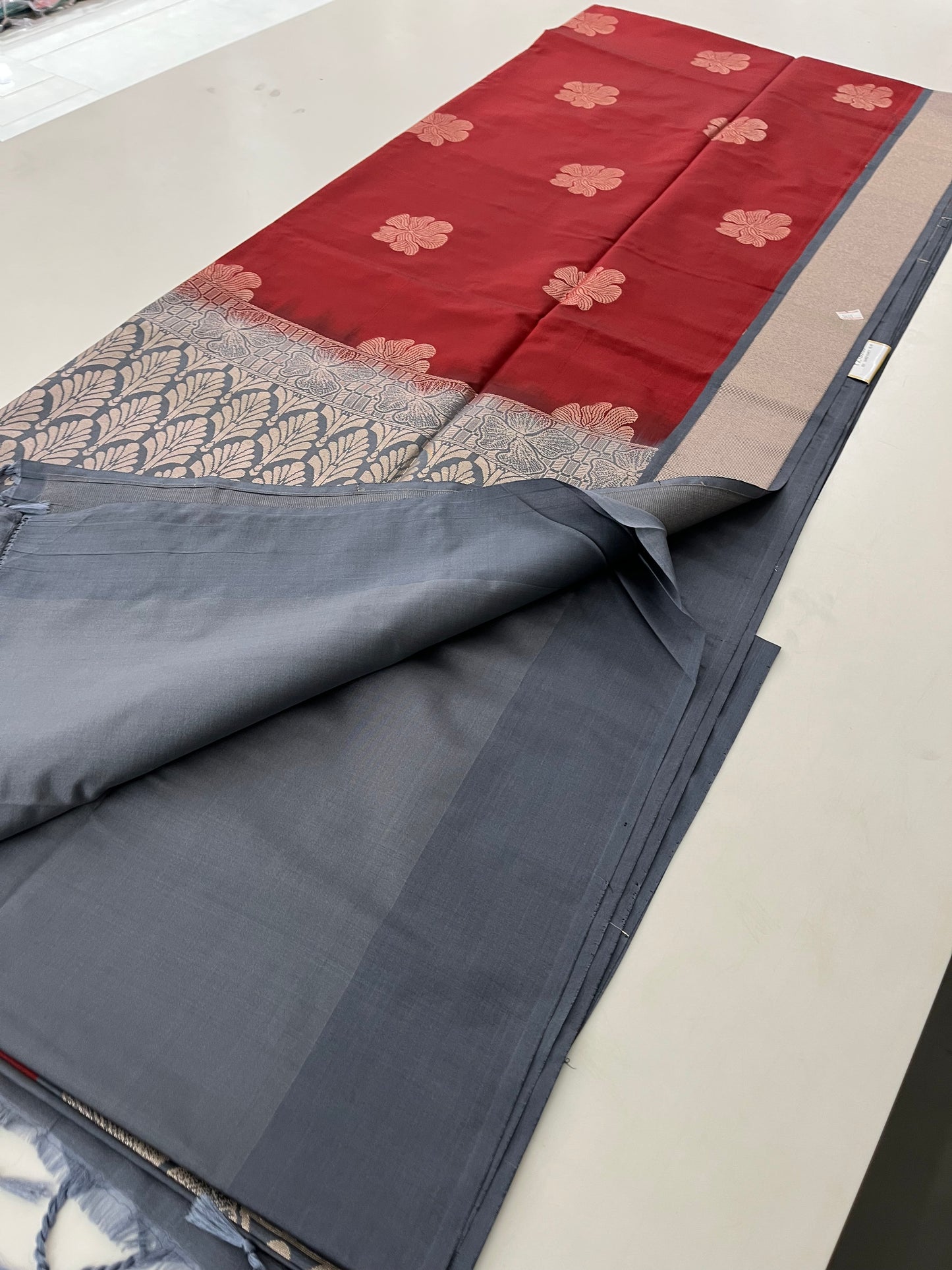 Semi Kanchi Silk Saree