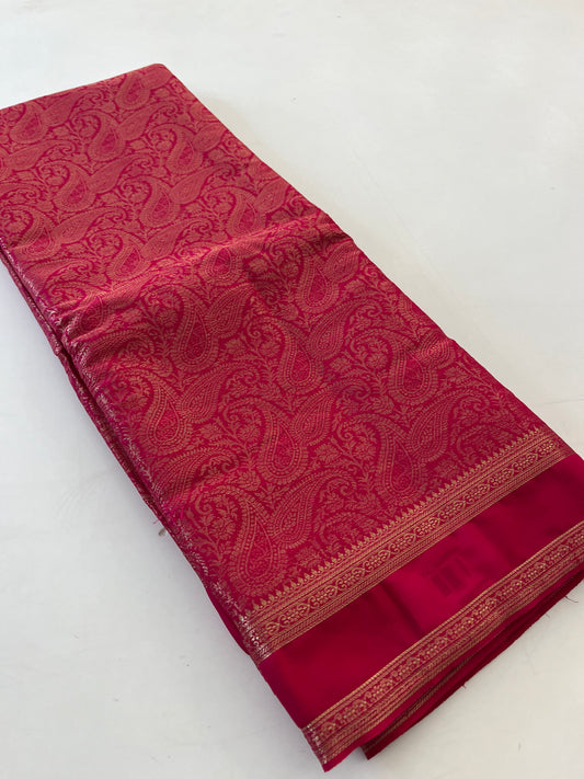 Banarasi brocade soft silk