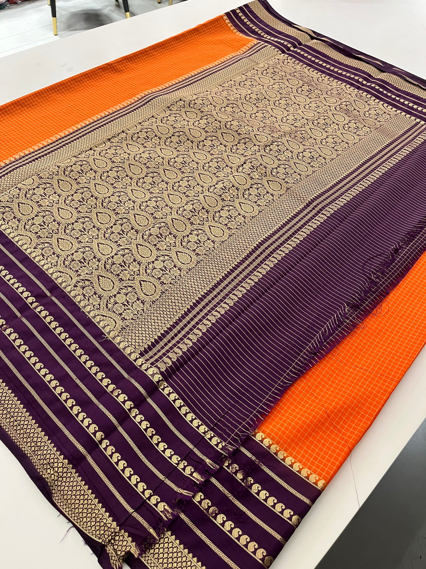 Crepe Silk Designer Saree