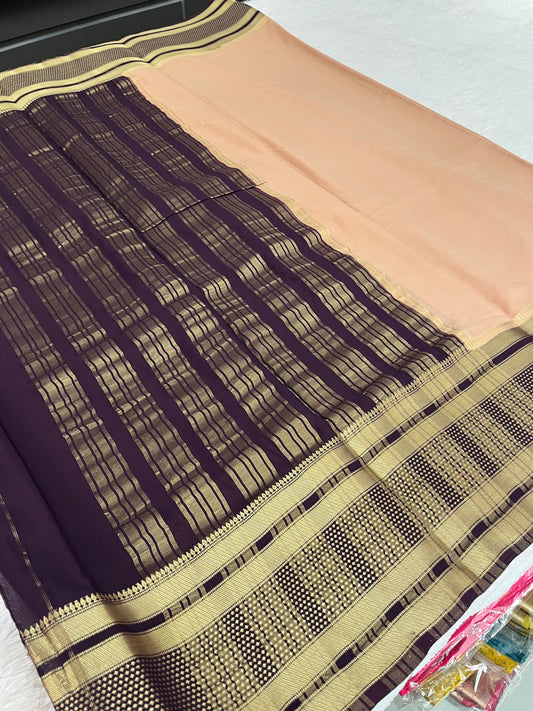Semi Crepe Mysore Silk