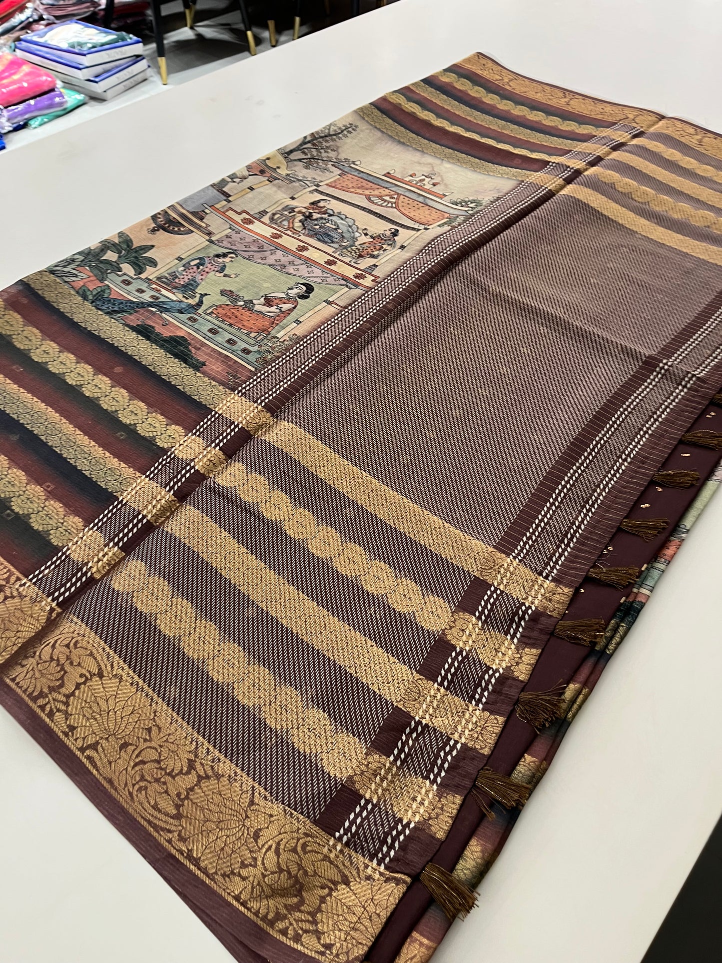 Organza Fancy Saree