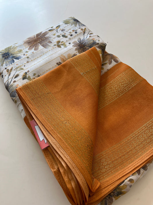 Floral Crape Chiffon