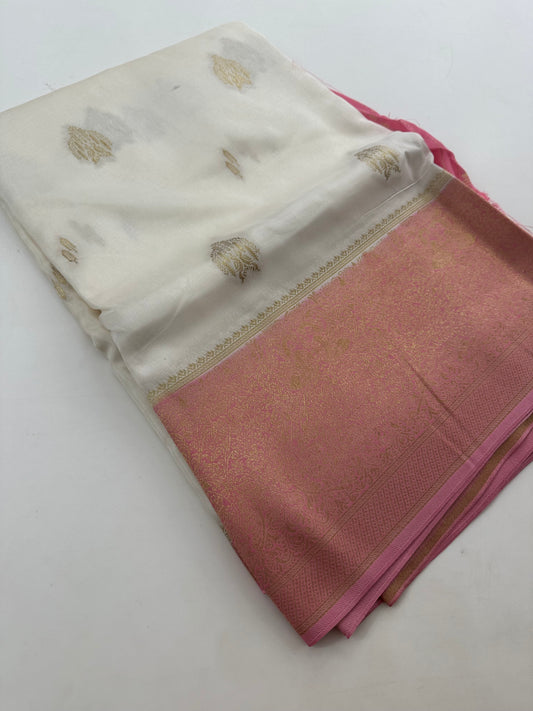 Viscose Banarsi Sarees-J6