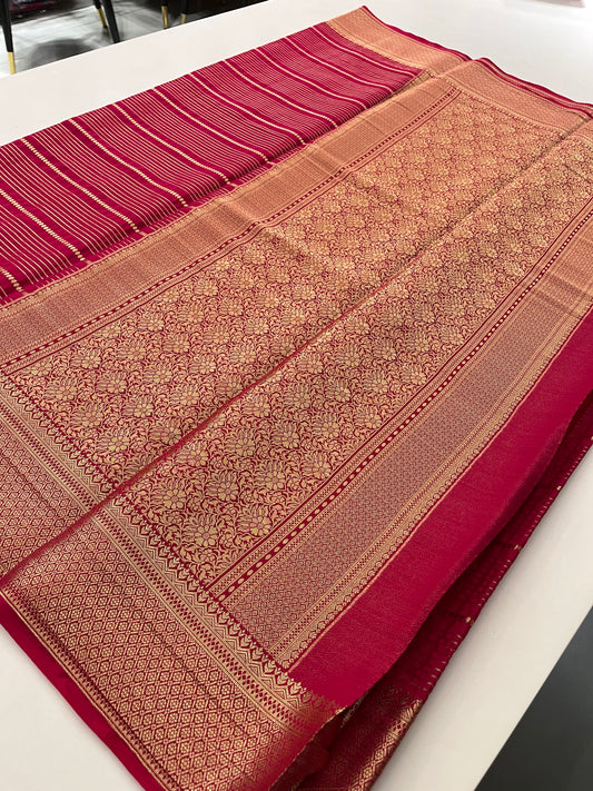 Crepe Silk Fancy Saree