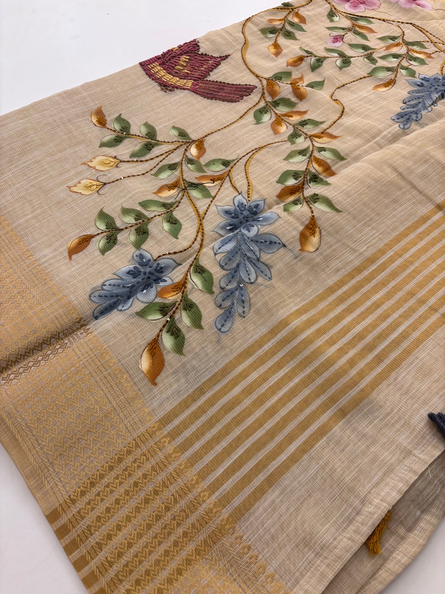 Knot work cotton designer