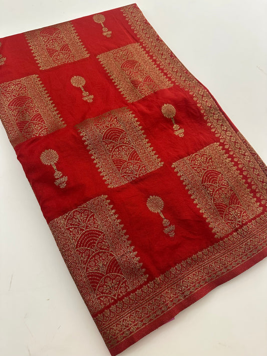 Kalamkari Tussar Printed-M26