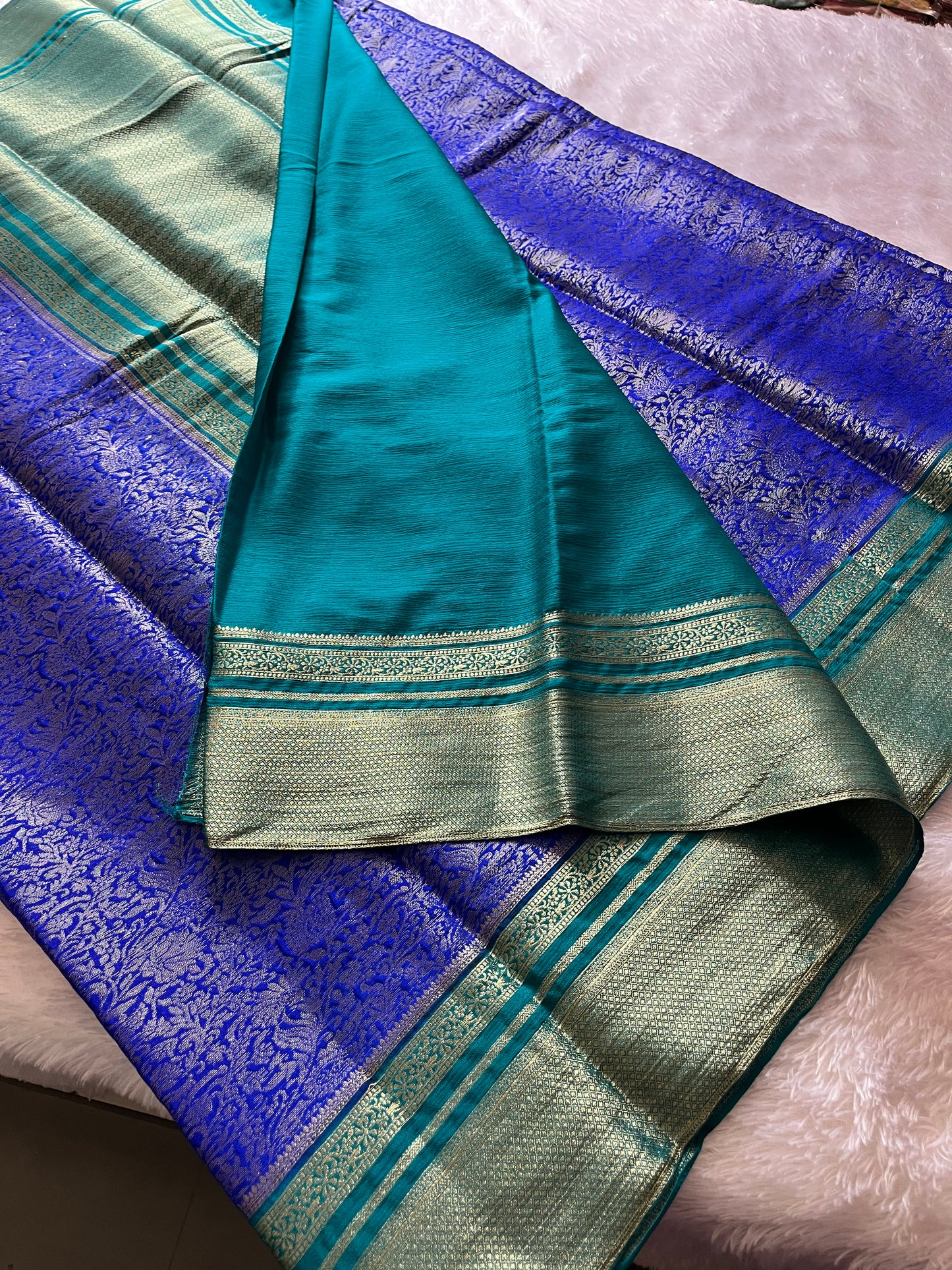 Banarasi Brocade soft silk