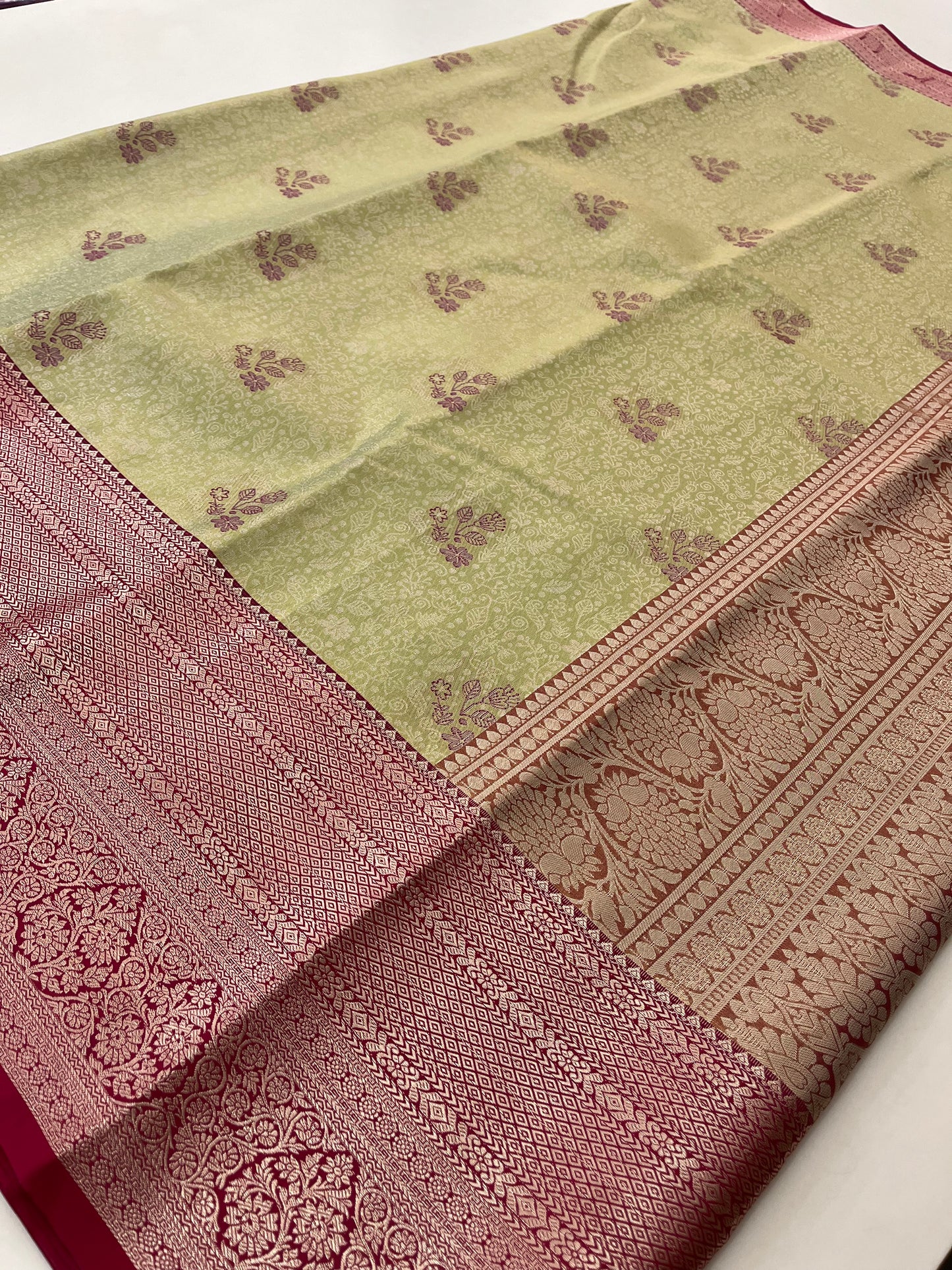 Kanchi tissue semi silk