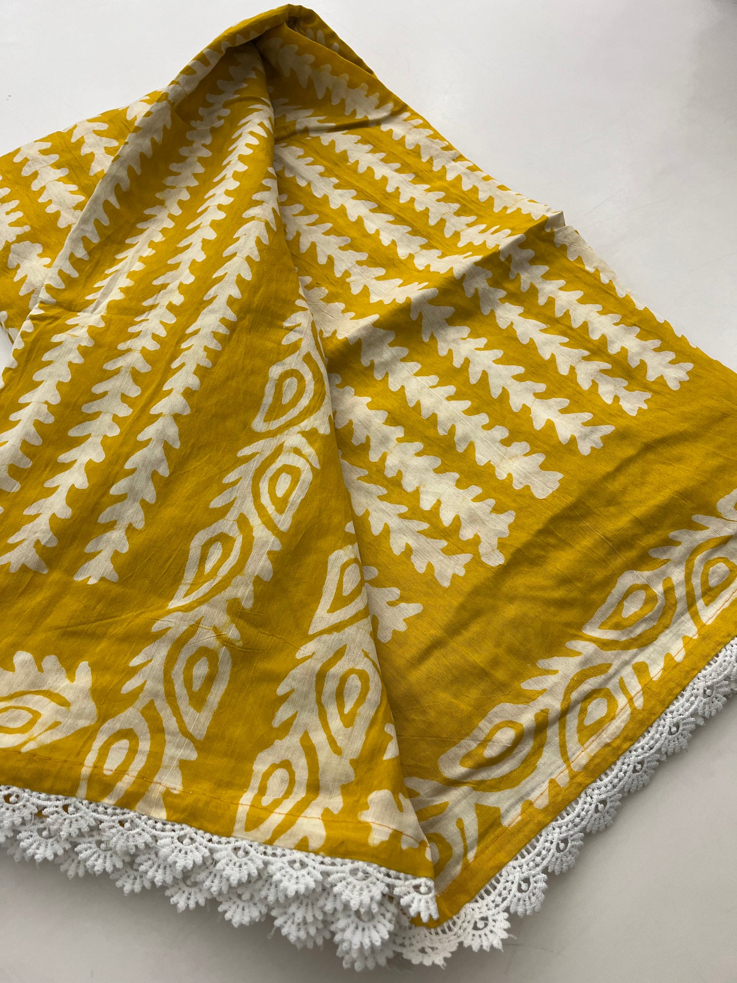 Fancy Soft Cotton Saree With Extra White chikankari Blouse